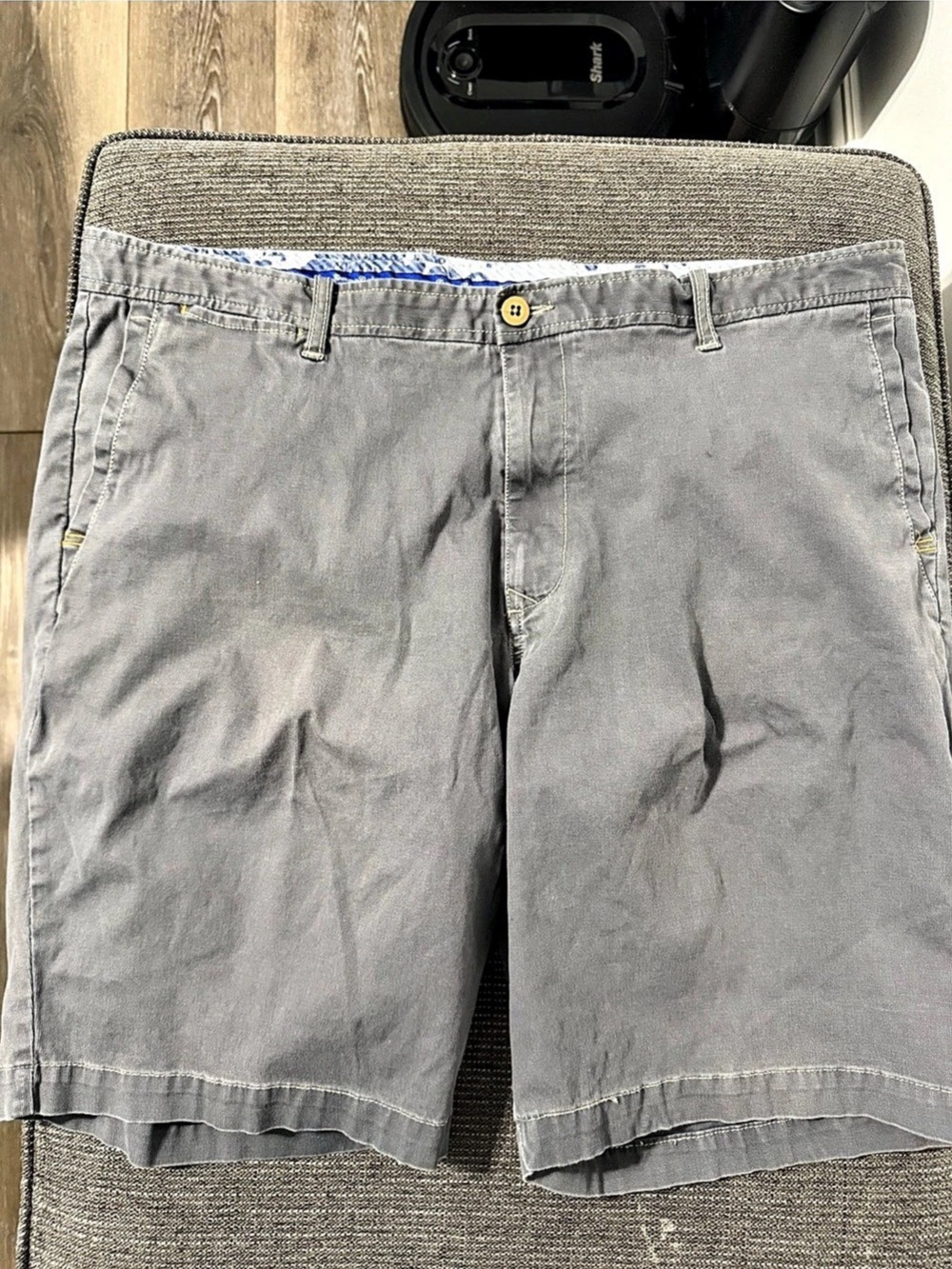 Tommy Bahama Gray Striped Shorts Size 40